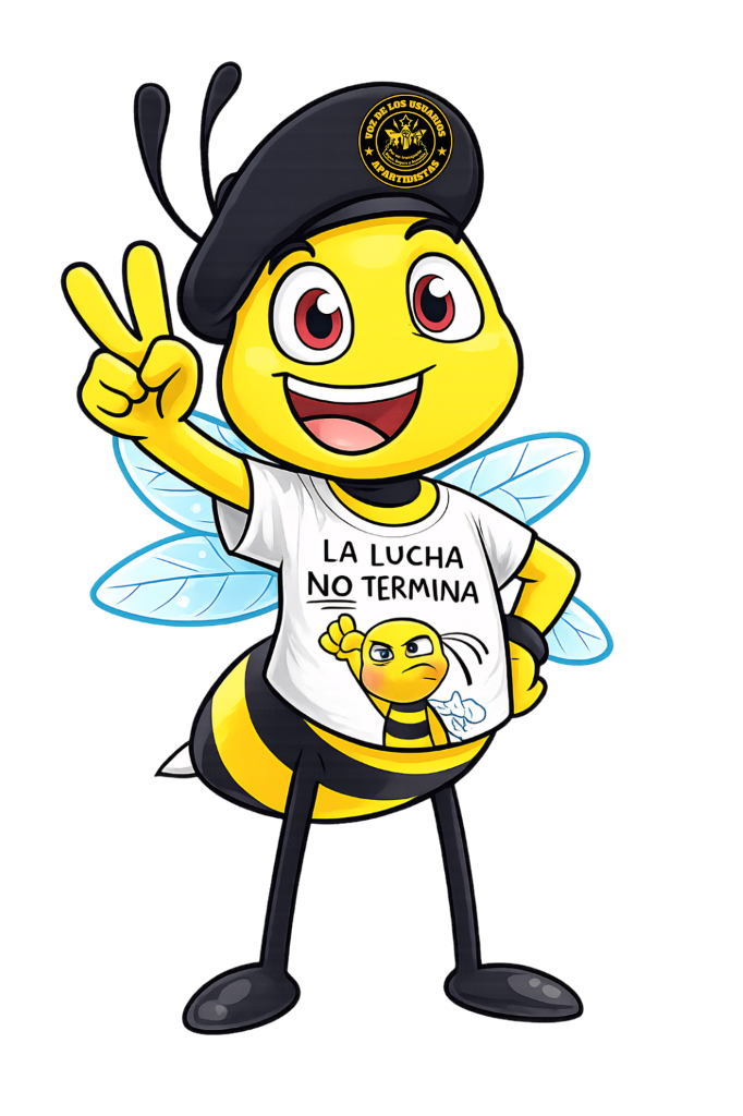 Mascota CVDLU - La lucha no termina